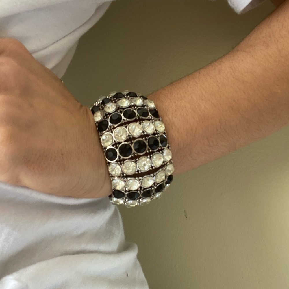 Giant costume jewelry bracelet
